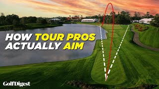 The Clever Aiming Strategy Tour Pros Actually Use  The Game Plan  Golf Digest [upl. by Rehoptsirhc459]