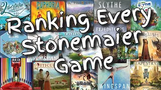 Ranking Every Stonemaier Game [upl. by Aiynat]