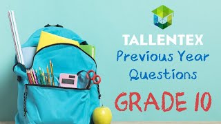 ALLENs TALLENTEX  High Admission Scholarship Exam  Grade 10  Previous Year Questions  PCMB [upl. by Nnednarb]