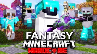 100 Players Simulate a Minecraft Fantasy Tournament [upl. by Juni806]