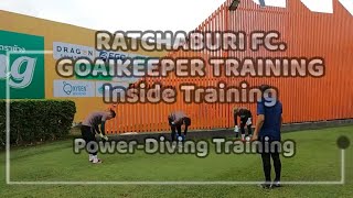 PowerDiving  Ratchaburi FC  Goalkeeper Training 2024  By Poramat Promkaew Ep77 [upl. by Anwahsad]