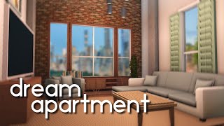 building my dream apartment in bloxburg with frenchrxses [upl. by Tatianna198]