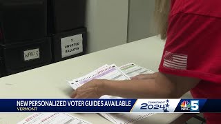 New personalized voter guides available for Vermont residents ahead of 2024 election [upl. by Kabab946]