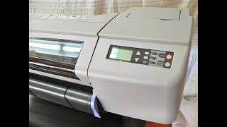 hp Designjet 500 service station repair [upl. by Lavinia]