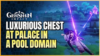 Luxurious Chest and Electroculus at Palace In A Pool Domain  Suigetsu Pool Relay Stone Puzzle [upl. by Torry]