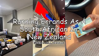 Run Errands With Me  A South African in New Zealand  Vlog [upl. by Rombert]