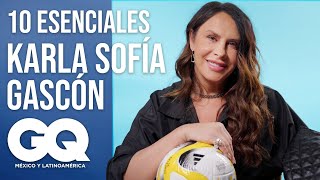 Karla Sofía Gascón cuáles son sus objetos favoritos  10 Esenciales  GQ México y Latinoamérica [upl. by Igenia168]