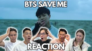 BTS SAVE ME MV  BEHIND THE SCENES REACTION [upl. by Darn857]