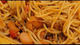 How To Cook Spaghetti  Filipino Style Spaghetti [upl. by Fiora154]