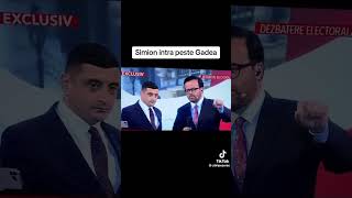 George Simion intra peste Gadea in emisiune [upl. by Bedad]