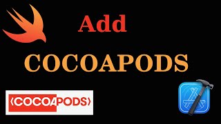 How to add CocoaPods to your Xcode project  amp How to install Alamofire with CocoaPods [upl. by Oenire]