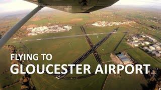 4K ATC Flight to Gloucester EGBJ from WPL [upl. by Eceer]