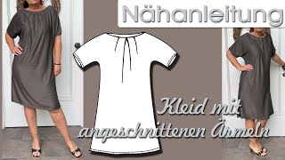 Sehr schnell genähtes Sommerkleid [upl. by Rivkah]