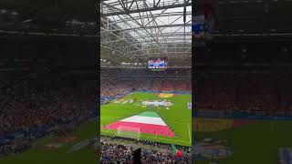 Il Canto degli Italiani Italians Singing National Anthem At EURO 2024 euro2024 italia shorts [upl. by Atteselrahc]