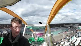 Bremer Osterwiese 360GradAnsicht vom Riesenrad [upl. by Drida]