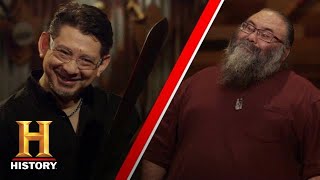 Forged in Fire Beat the Judges IDA SWORD SHOWDOWN Dave Baker vs Tobin Nieto Season 1  History [upl. by Raphael530]