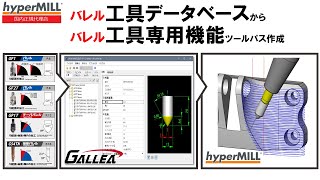 バレル工具による高能率5軸加工part1  hyperMILL セミナー2019 [upl. by Purcell]