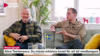 Alice Teodorescu Måwe KD Svenska medborgare måste erkänna Israel [upl. by Gabriela]