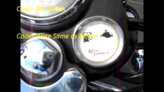 MIL Codes for Royal Enfield EFI Motorcycle Rollover Sensor [upl. by Cleopatre54]