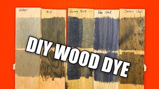 Save Money with DIY Wood Dye  Dyeing Wood Technique [upl. by Grearson]