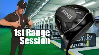 Ping G430 Max 10K Driver  My First 2024 Driving Range Session [upl. by Sidonia]