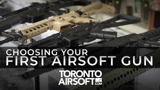 What to consider when choosing your first airsoft gun  TorontoAirsoftcom [upl. by Hallutama517]