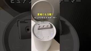 スチーム・ミスト・化粧水ミストを兼ね備えたスチーマー！化粧水やメイク落としを効率化！サロニアスチーマー ピュアブライトスチーマー salonia [upl. by Aivatan827]