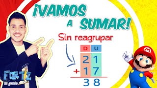 ¿Cómo realizar SUMAS SIN LLEVAR Explicación Súper Fácil de SUMAS😀 [upl. by Odlonra118]