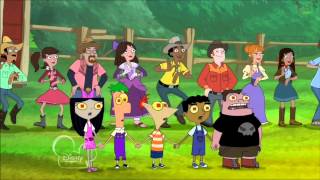 Phineas and Ferb  Danville Square Dance HDTV [upl. by Ynetsed]