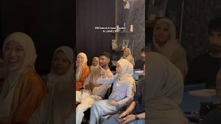 Team reaction to Lahali’s MV 🥹🤍 NuhaBahrin Lahali [upl. by Retsbew601]