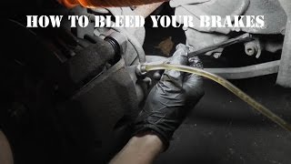 How To Bleed And Flush Your Brakes [upl. by Nivad381]