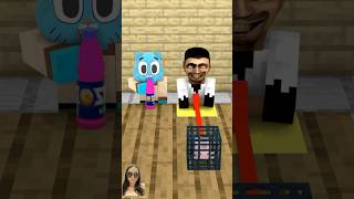 minecraft memes funny gumball skibiditoilet animation shortsyoutube [upl. by Opiuuk901]