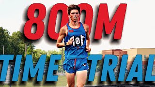 800 Meter Time Trial 400 Mile Pace [upl. by Keefer]