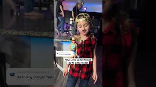 “180 Lifestyle” 💄 Little Morgan Wallen kitchenconcerts shorts [upl. by Sidnarb]