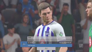 HERTHA BSC vs MAGDEBURG  FC24 [upl. by Amaryllis]