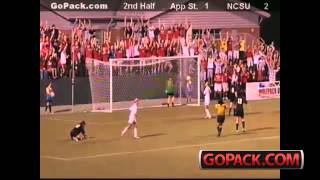 Jennie Krauser scores crazy goal vs App State [upl. by Acsicnarf]