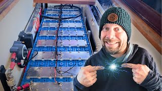 We Built a MASSIVE Lithium Battery Bank with Alibaba LifeP04 Cells [upl. by Etty]