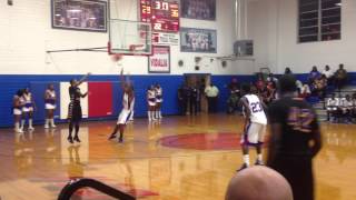 Vidalia Vikings vs Madison Jaguars 12313 Alley Oop [upl. by Anirtik927]