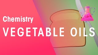 How To Harden Vegetable Oils Through Hydrogenation  Organic Chemistry  Chemistry  FuseSchool [upl. by Odrautse]