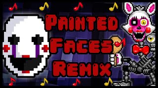 quotPainted Facesquot♪ Five Nights At Freddys REMIX Trickywi amp Rezyon LYRIC VIDEO [upl. by Maillij]