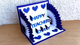 DIY  Happy Teachers Day Card  Handmade Card For Teacher’s Day [upl. by Meghan]