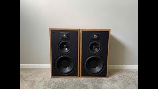 Polk Audio 7C Monitor Series Home 2 Way Bookshelf Vintage Speakers [upl. by Anirtek]