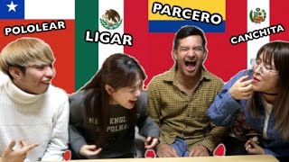 DIFERENCIAS DE PALABRAS entre PAISES LATINOS  Enseño acento Paisa [upl. by Ekusuy]