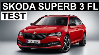 Skoda Superb III FL20 TDI 200 KM DSG LED kombi test i jazda  ekonomiczny KRÓL kombi z dieslem [upl. by Lutero]