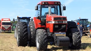 Case IH Magnum 7110 amp 7150 in front of the sledge  Tractor Pulling DK [upl. by Vicki]