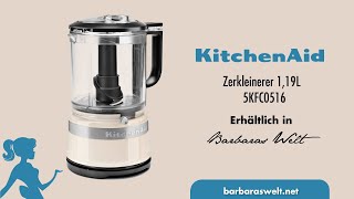 KitchenAid Zerkleinerer 119L 5KFC0516 [upl. by Arraeis629]