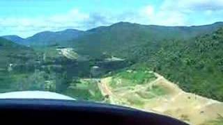 Landing at Shute Harbor Airport Whitsunday Islands Australia [upl. by Gib187]