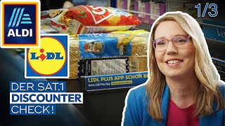 Aldi Lidl Penny amp Co Discountermarken unter der Lupe 13 SAT1 DiscounterCheck [upl. by Merras530]