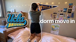 UCLA COLLEGE DORM MOVE IN VLOG amp MINI DORM TOUR 🧸 [upl. by Candy]