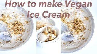 How to make Vegan Ice Cream [upl. by Suinuj16]